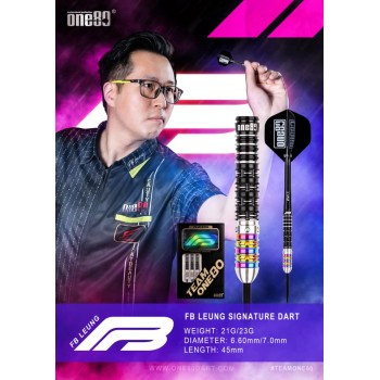 ONE80 FB Leung Signature Darts 21G/23G Steel Darts