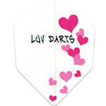 S4 Flight LUV Darts Heart Pink