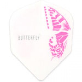 S4 Flight Half Pink Butterfly ( 白底)