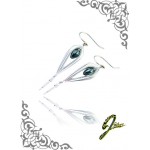 J Sliver Jewel Darts Ear Ring Sliver